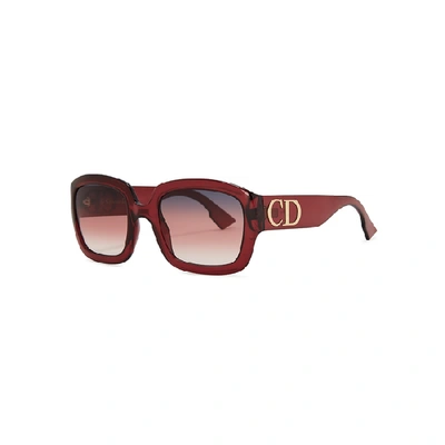 Shop Dior Square-frame Sunglasses