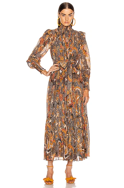 Shop Ulla Johnson Constantine Dress In Amber