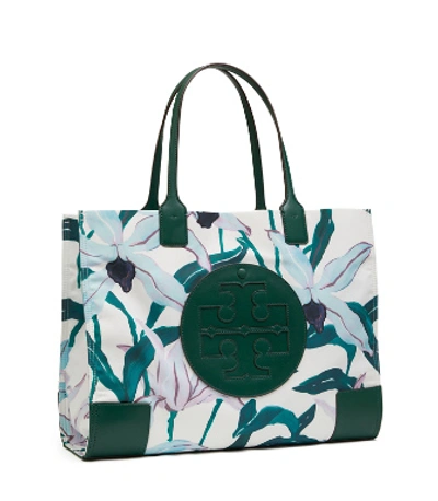 Shop Tory Burch Ella Printed Tote In Desert Bloom Pigment