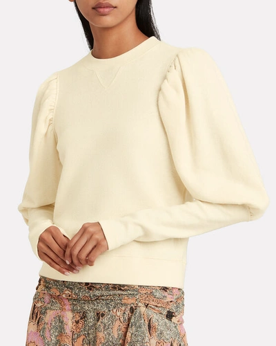 Shop Ulla Johnson Military Fleece Philo Sweater