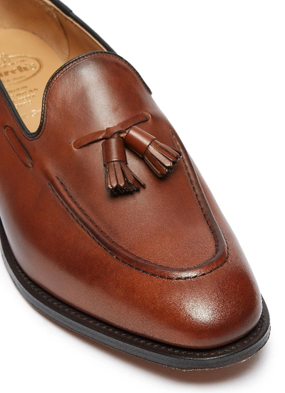 Shop Church's 'kingsley 2' Tassel Leather Loafers In Brown