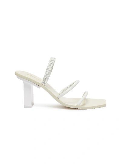 Shop Cult Gaia 'kaia' Strappy Leather Slingback Sandals In White