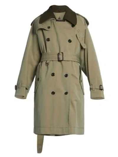 Shop Marc Jacobs The Trench Coat In Army Green