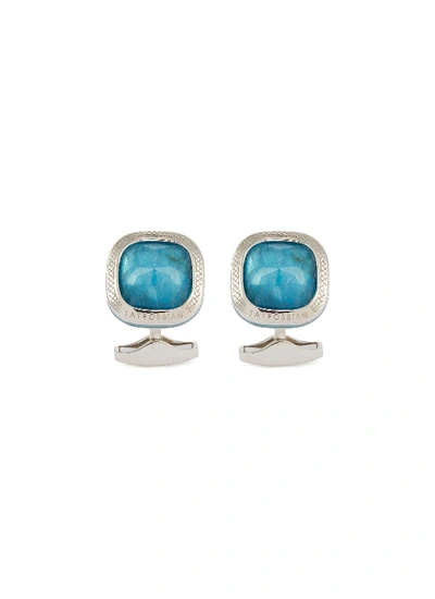 Shop Tateossian Cushion Apatite Cufflinks