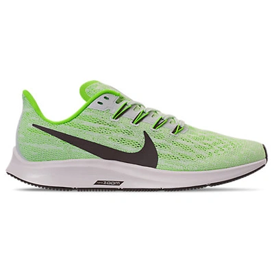 Shop Nike Men's Air Zoom Pegasus 36 Running Shoes In Green