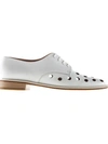 ROBERT CLERGERIE Punch Hole Lace-Up Shoes