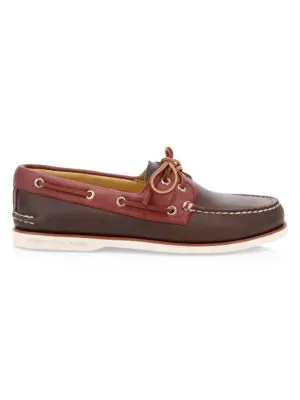 sperry two tone boat shoe