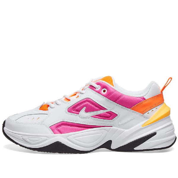 nike m2k tekno pink orange