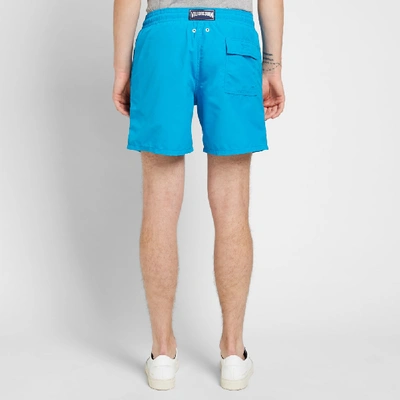 Shop Vilebrequin Moorea Classic Swim Short In Blue