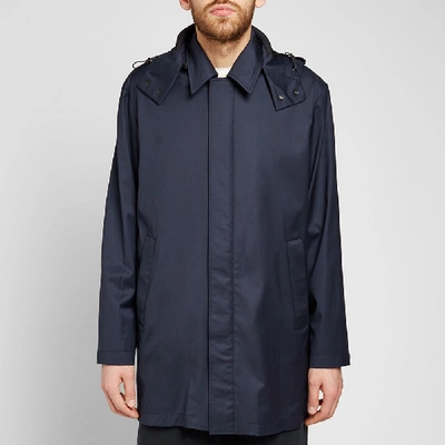 Shop Norse Projects Trondheim Loro Piana Parka In Blue