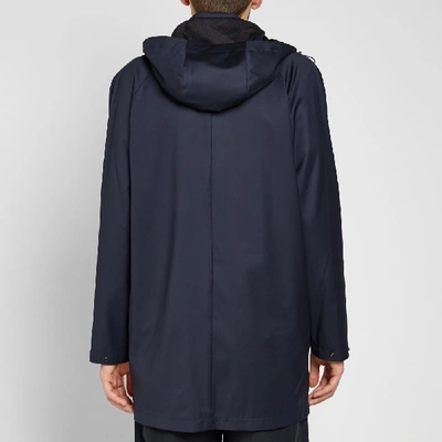 Shop Norse Projects Trondheim Loro Piana Parka In Blue