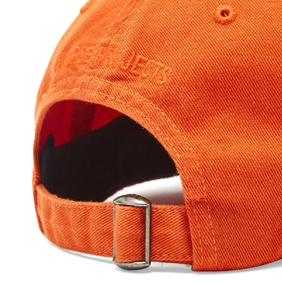 Shop Norse Projects Light Twill Sports Cap In Orange