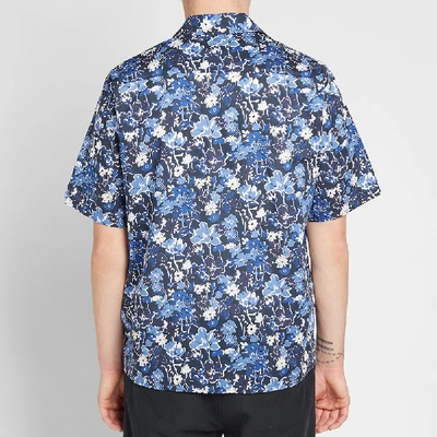 Shop Norse Projects Carsten Liberty Print Vacation Shirt In Blue