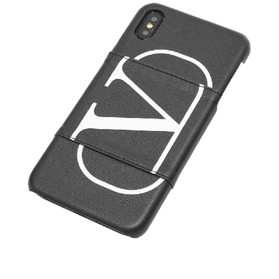 Shop Valentino Go Logo Iphone Xs Max Case In Black