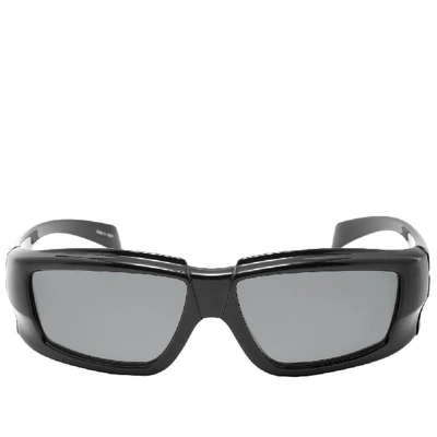 Shop Rick Owens Rick Sunglasses In Black