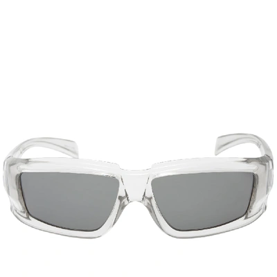 Shop Rick Owens Rick Sunglasses In Grey