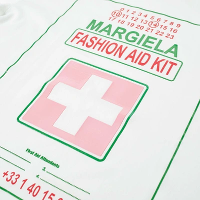 Shop Maison Margiela 10 Fashion Aid Kit Tee In White
