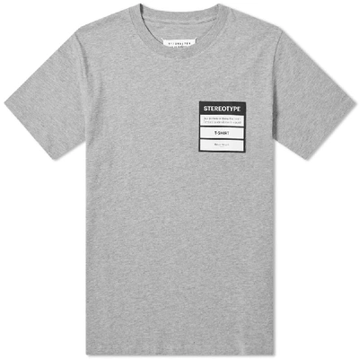 Shop Maison Margiela 14 Stereotype Tee In Grey