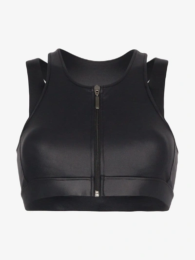 Shop Charli Cohen Final Round Sports Bra In Black