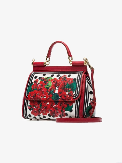 Shop Dolce & Gabbana Mittelgrosse 'sicily' Handtasche In Red