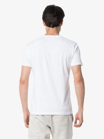 Shop Polo Ralph Lauren Athletics Logo Short-sleeve T-shirt In White