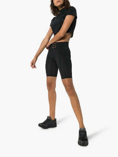 Shop Charli Cohen Contender Bike Shorts In Black