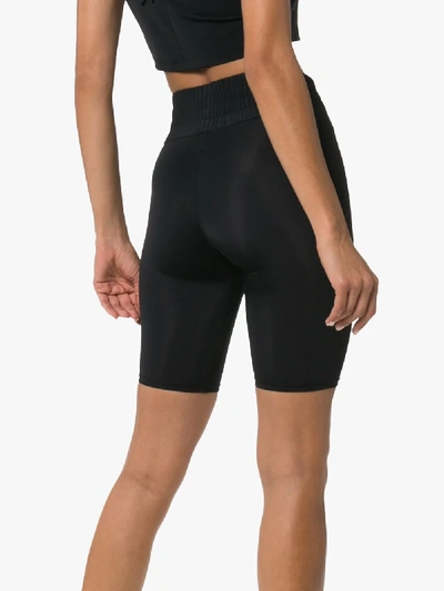 Shop Charli Cohen Contender Bike Shorts In Black