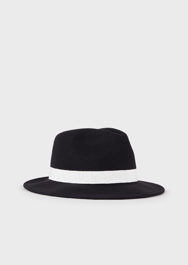 armani fedora hat