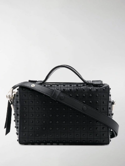 Shop Tod's Gommino Medium Crossbody Bag In Black