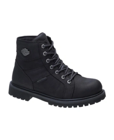 Shop Harley Davidson Harley-davidson Lagarto Work Boot Men's Shoes In Black