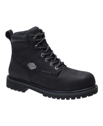 Shop Harley Davidson Harley-davidson Gavern Work Boot Men's Shoes In Black