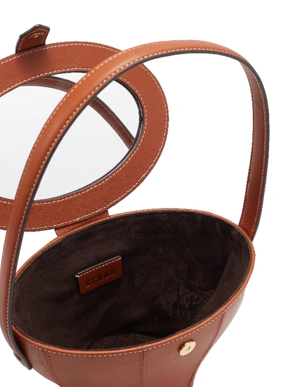 Shop Staud 'alice' Leather Bucket Bag