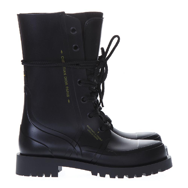 diorcamp rubber ankle boot