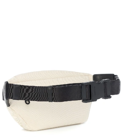 Shop Burberry Ll Sonny Printed Cotton Belt Bag In Neutrals