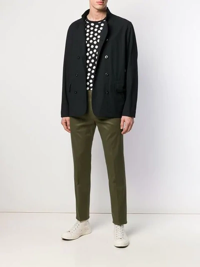 Shop Paul Smith Double-breasted Blazer In Black