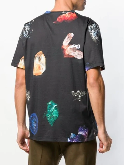 Precious Stones T-shirt In Black