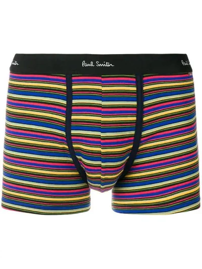 Shop Paul Smith Striped Boxer Shorts In 47