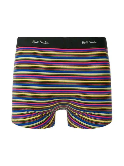 Shop Paul Smith Striped Boxer Shorts In 47