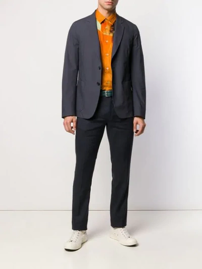 Shop Paul Smith Soho Fit Blazer In Blue