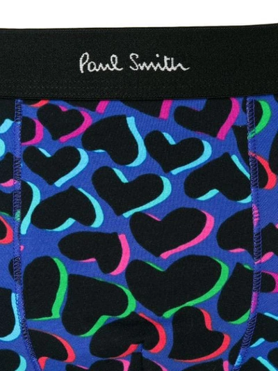 Shop Paul Smith Love Heart Print Boxers In 45