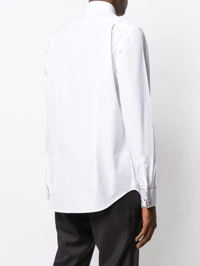 Shop Paul Smith Double Cuff Shirt In White