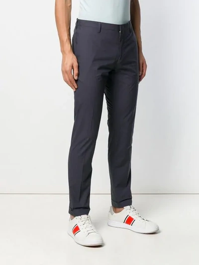 Shop Paul Smith Slim Fit Tailored Trousers In Blue