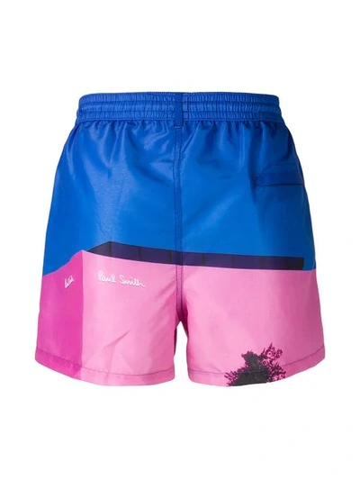 Shop Paul Smith Photographic Print Swim Shorts - Farfetch In 42