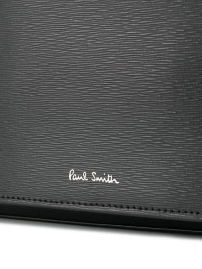 Shop Paul Smith Logo Satchel In 79 Black