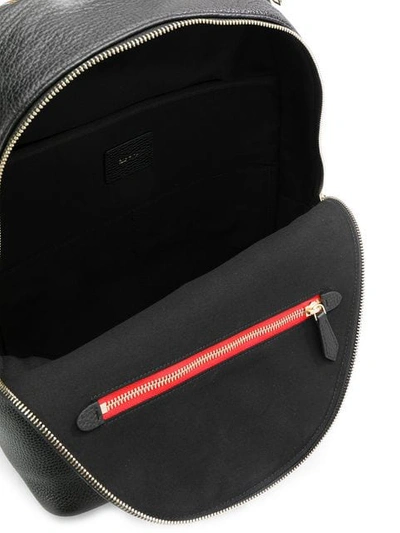 Shop Paul Smith Signature Stripe Straps Backpack In Black