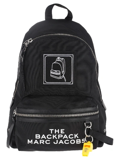 Shop Marc Jacobs Large Backpack In Black