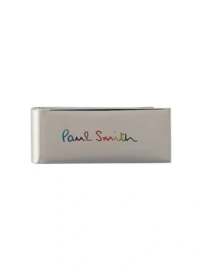 Shop Paul Smith Classic Money Clip In Silver