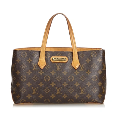 Shop Pre-owned Louis Vuitton Brown Handbag