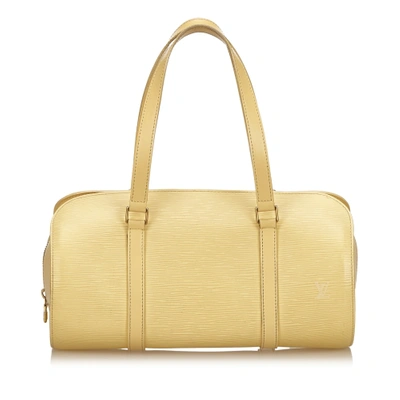 Shop Pre-owned Louis Vuitton White Handbag In Ivory