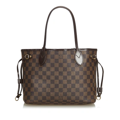 Shop Pre-owned Louis Vuitton Brown Tote Bag
